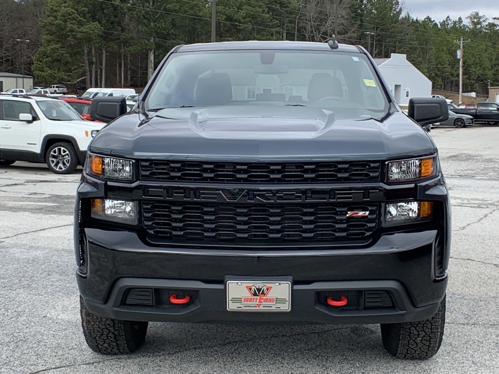 Pre-Owned 2019 Chevrolet Silverado 1500 Custom Trail Boss Extended Cab ...